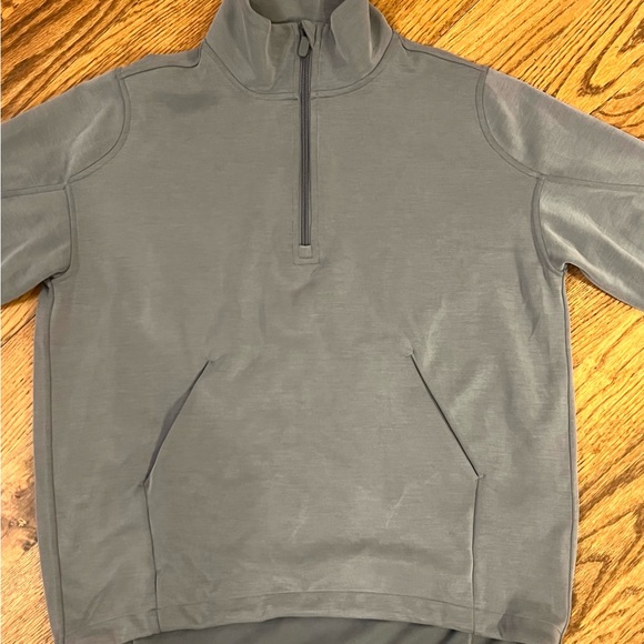 lululemon athletica Tops - lululemon athletica Gray‎ Quarter-Zip Sweatshirt